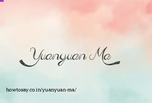 Yuanyuan Ma