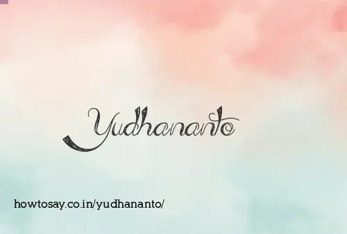 Yudhananto