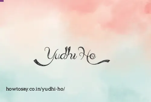 Yudhi Ho