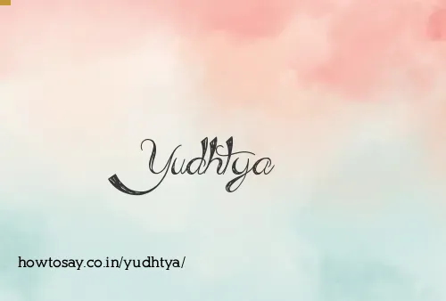 Yudhtya