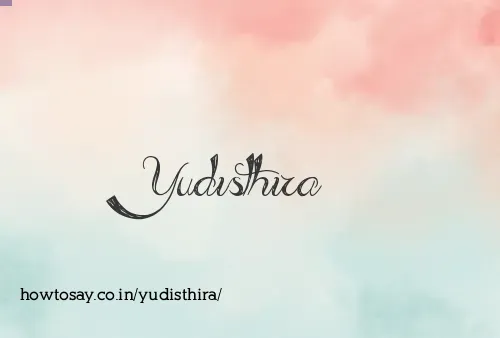 Yudisthira
