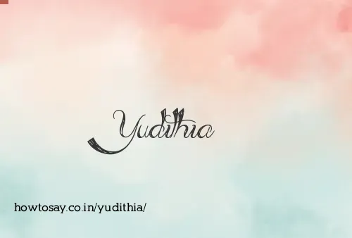 Yudithia