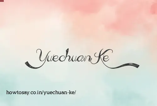 Yuechuan Ke