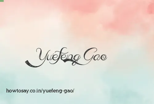Yuefeng Gao