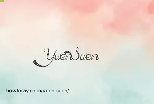 Yuen Suen
