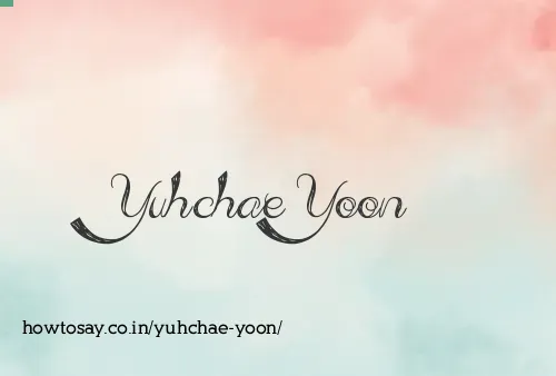Yuhchae Yoon