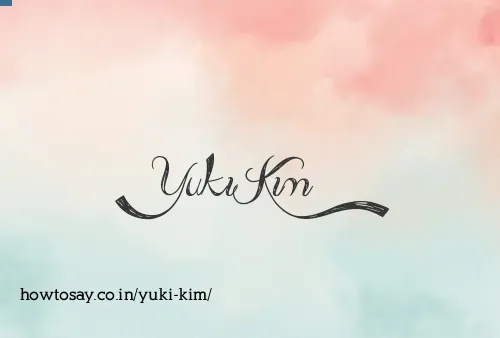 Yuki Kim