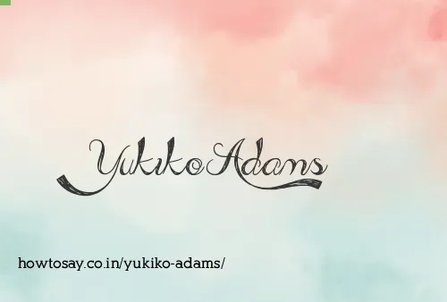 Yukiko Adams