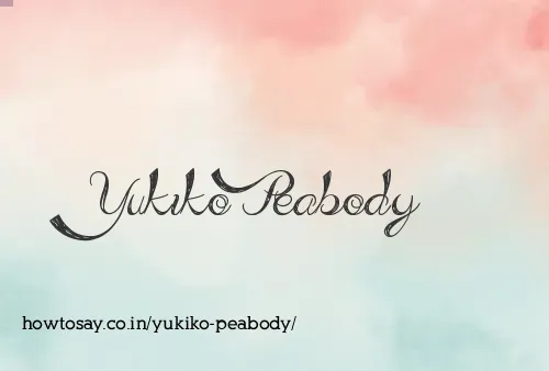 Yukiko Peabody