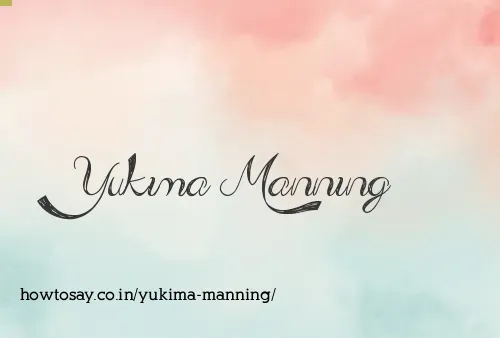 Yukima Manning