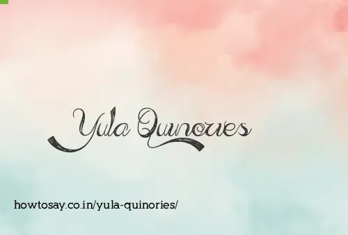 Yula Quinories