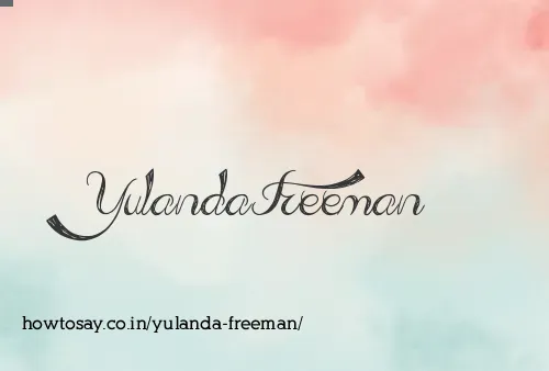 Yulanda Freeman