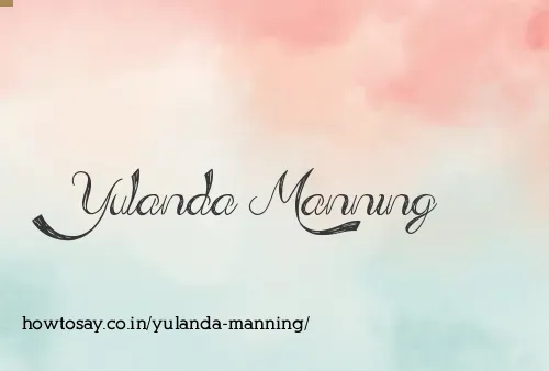 Yulanda Manning