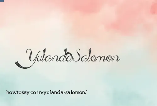 Yulanda Salomon
