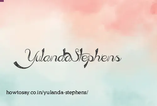 Yulanda Stephens
