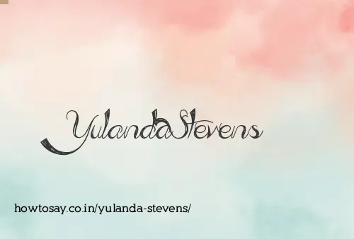 Yulanda Stevens