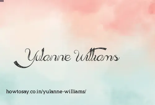 Yulanne Williams