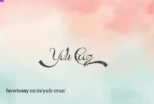 Yuli Cruz