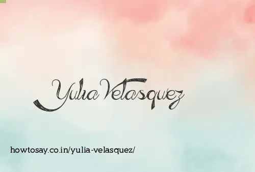 Yulia Velasquez