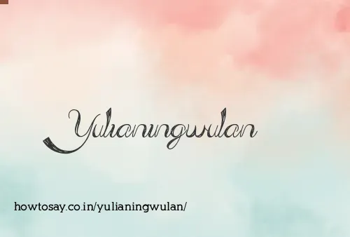 Yulianingwulan