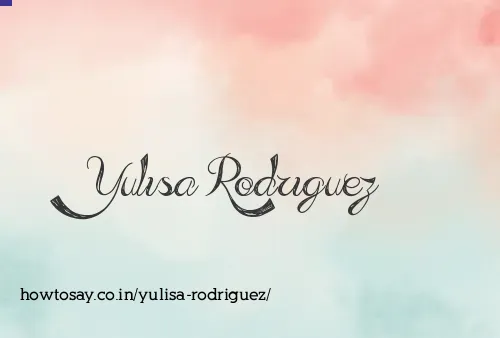 Yulisa Rodriguez