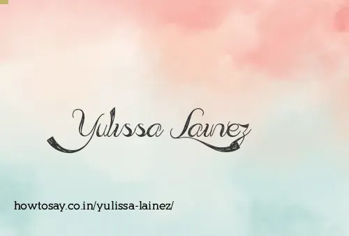 Yulissa Lainez