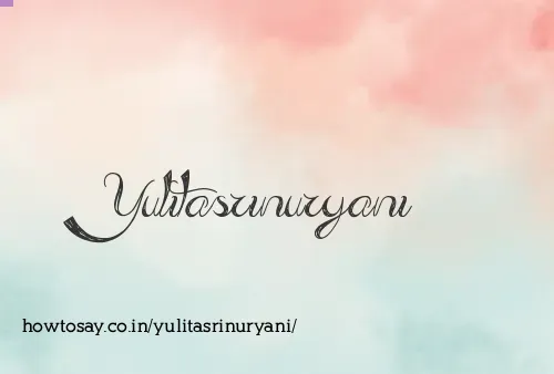 Yulitasrinuryani