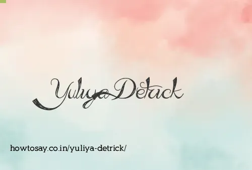 Yuliya Detrick