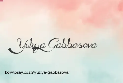 Yuliya Gabbasova