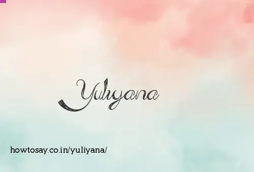 Yuliyana