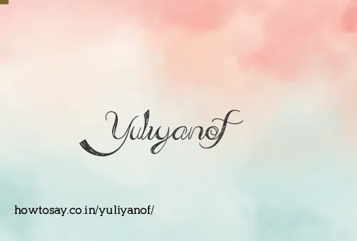 Yuliyanof
