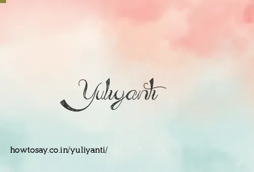 Yuliyanti