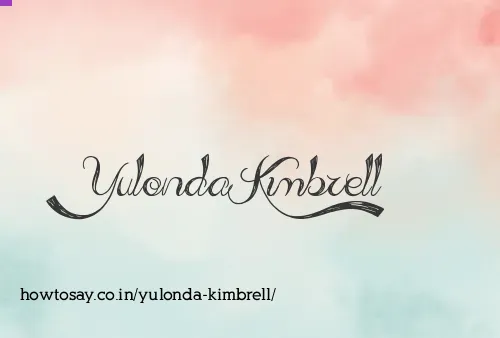 Yulonda Kimbrell