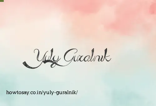 Yuly Guralnik