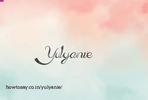 Yulyanie