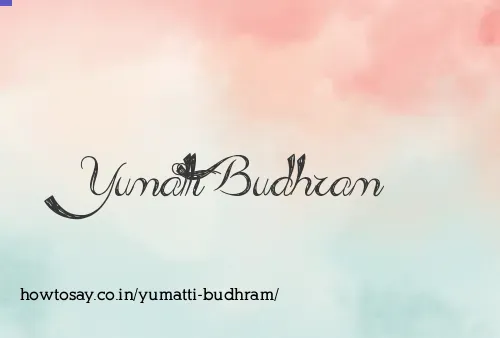 Yumatti Budhram