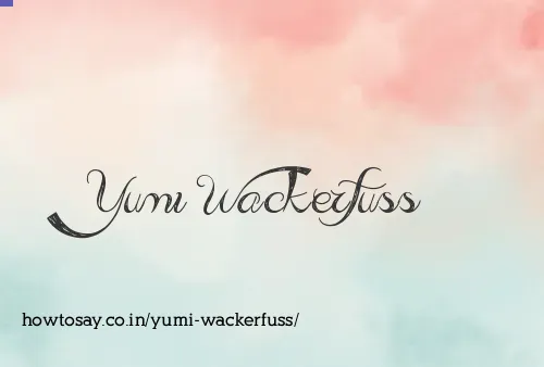 Yumi Wackerfuss