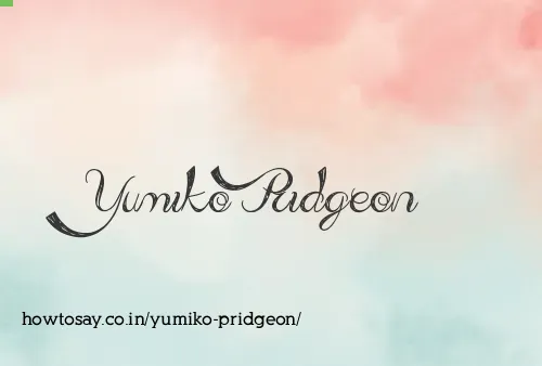 Yumiko Pridgeon