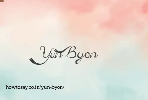Yun Byon
