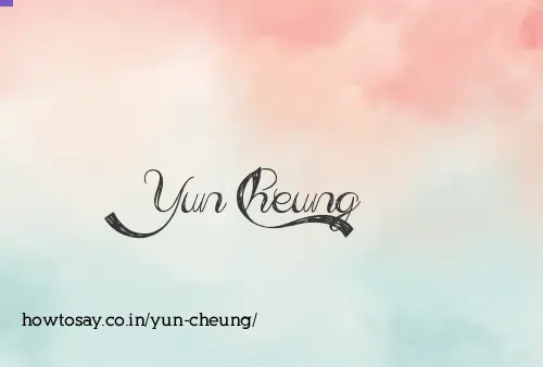 Yun Cheung