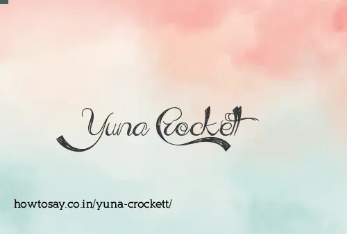 Yuna Crockett