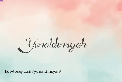 Yunaldinsyah