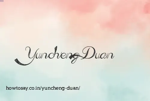 Yuncheng Duan