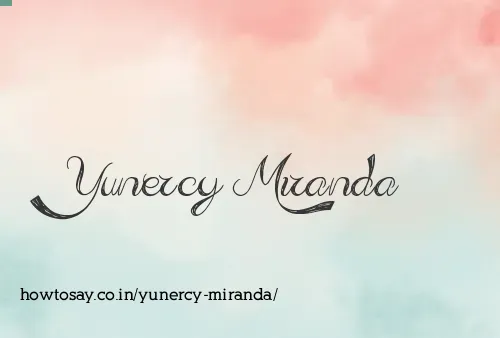 Yunercy Miranda
