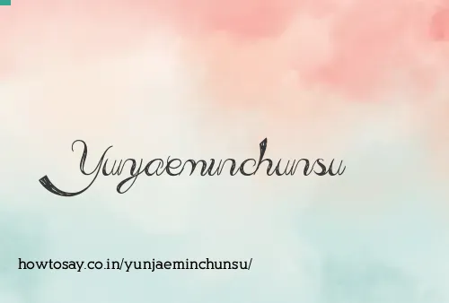 Yunjaeminchunsu