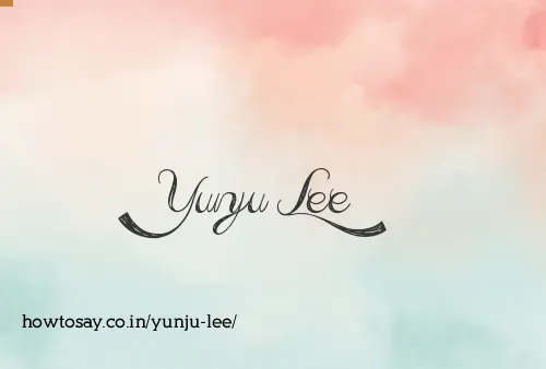 Yunju Lee