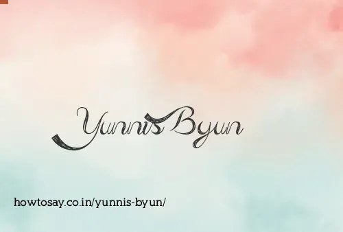 Yunnis Byun