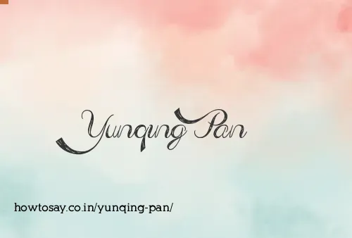 Yunqing Pan