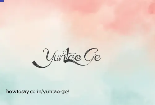 Yuntao Ge