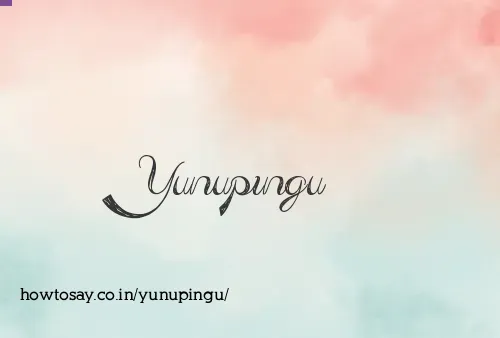 Yunupingu